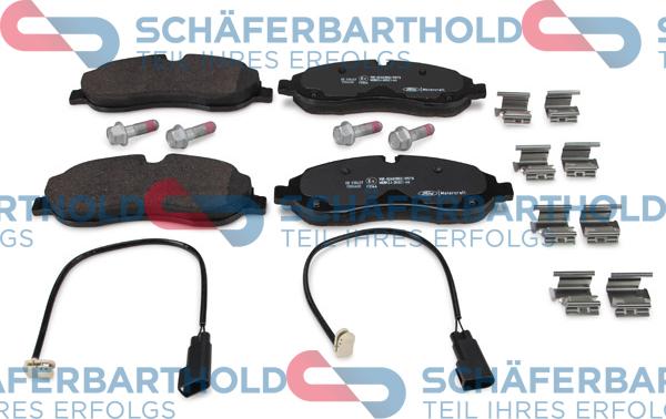 Schferbarthold 315 06 235 01 11 - Kit de plaquettes de frein, frein à disque cwaw.fr