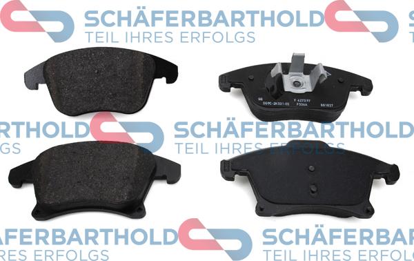 Schferbarthold 315 06 232 01 11 - Kit de plaquettes de frein, frein à disque cwaw.fr