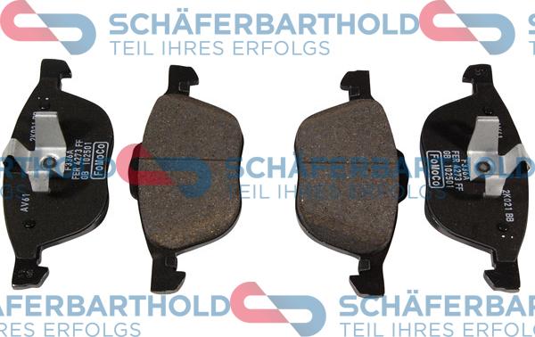 Schferbarthold 315 06 225 01 11 - Kit de plaquettes de frein, frein à disque cwaw.fr