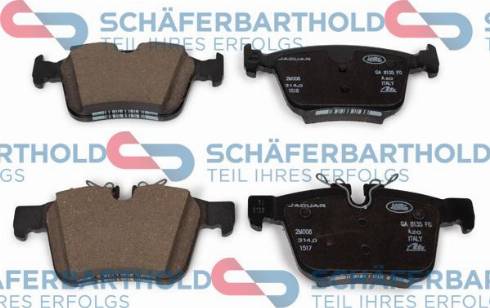 Schferbarthold 315 03 201 01 11 - Kit de plaquettes de frein, frein à disque cwaw.fr