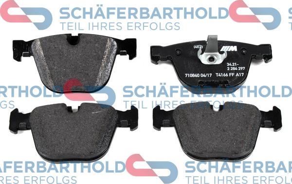 Schferbarthold 315 02 090 01 11 - Kit de plaquettes de frein, frein à disque cwaw.fr