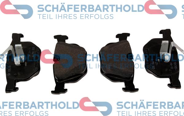 Schferbarthold 315 02 069 01 11 - Kit de plaquettes de frein, frein à disque cwaw.fr