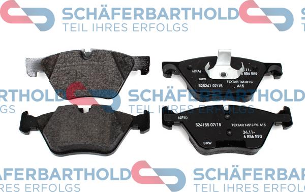 Schferbarthold 315 02 146 01 11 - Kit de plaquettes de frein, frein à disque cwaw.fr