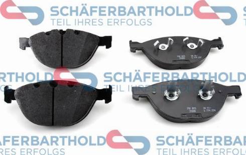 Schferbarthold 315 02 151 01 11 - Kit de plaquettes de frein, frein à disque cwaw.fr