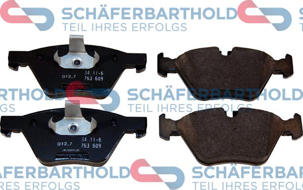 Schferbarthold 315 02 162 01 11 - Kit de plaquettes de frein, frein à disque cwaw.fr