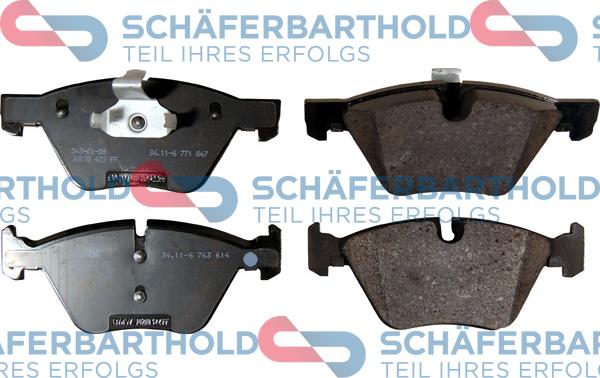 Schferbarthold 315 02 135 01 11 - Kit de plaquettes de frein, frein à disque cwaw.fr