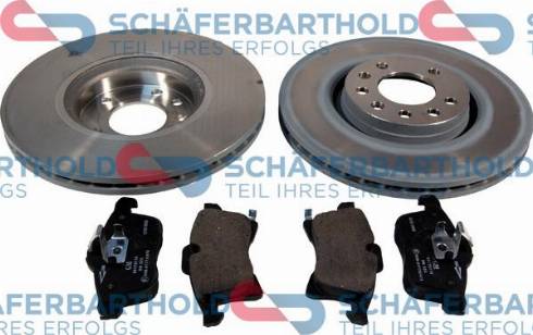 Schferbarthold 315 16 556 01 11 - Kit de freins, frein à disques cwaw.fr