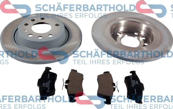 Schferbarthold 315 16 558 01 11 - Kit de freins, frein à disques cwaw.fr