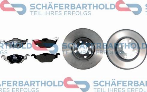 Schferbarthold 315 16 513 01 11 - Kit de freins, frein à disques cwaw.fr