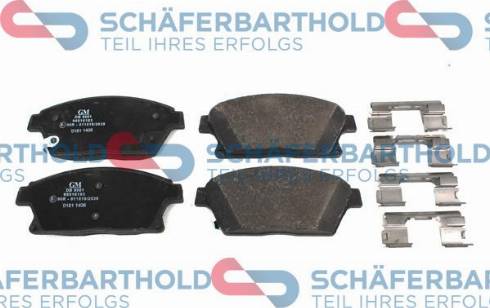 Schferbarthold 315 16 163 01 11 - Kit de plaquettes de frein, frein à disque cwaw.fr