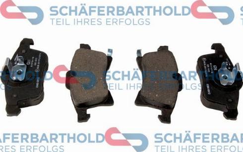 Schferbarthold 315 16 172 01 11 - Kit de plaquettes de frein, frein à disque cwaw.fr