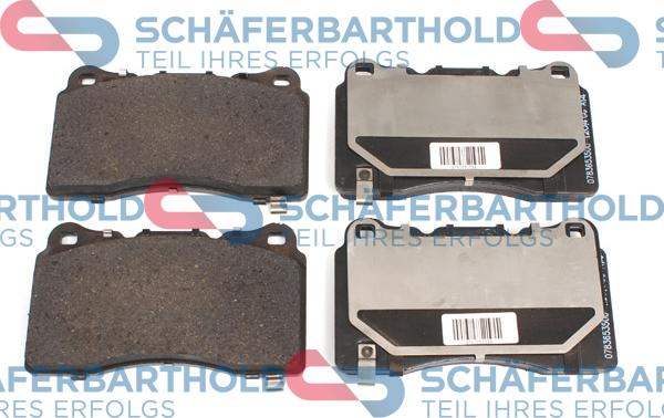 Schferbarthold 315 16 211 01 11 - Kit de plaquettes de frein, frein à disque cwaw.fr