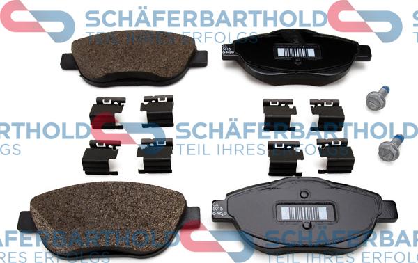 Schferbarthold 315 16 701 01 11 - Kit de plaquettes de frein, frein à disque cwaw.fr