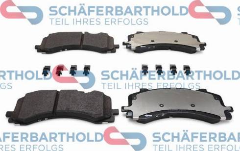 Schferbarthold 315 18 215 01 11 - Kit de plaquettes de frein, frein à disque cwaw.fr