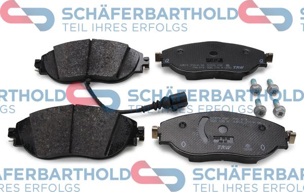 Schferbarthold 315 18 236 01 11 - Kit de plaquettes de frein, frein à disque cwaw.fr