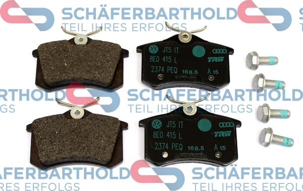 Schferbarthold 315 18 230 01 11 - Kit de plaquettes de frein, frein à disque cwaw.fr