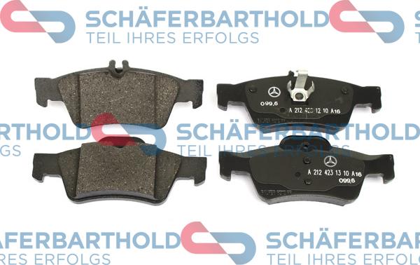 Schferbarthold 315 12 048 01 11 - Kit de plaquettes de frein, frein à disque cwaw.fr