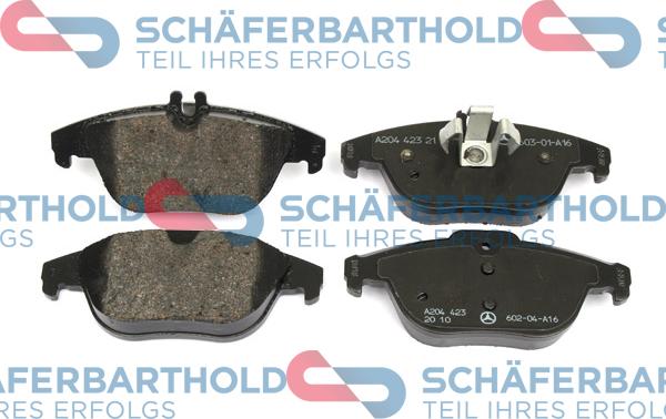 Schferbarthold 315 12 059 01 11 - Kit de plaquettes de frein, frein à disque cwaw.fr