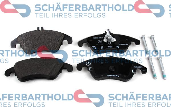 Schferbarthold 315 12 067 01 11 - Kit de plaquettes de frein, frein à disque cwaw.fr