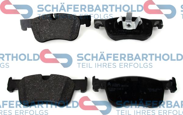 Schferbarthold 315 26 004 01 11 - Kit de plaquettes de frein, frein à disque cwaw.fr