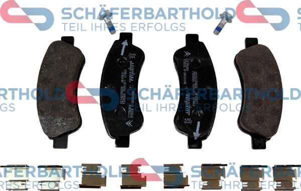 Schferbarthold 315 26 242 01 11 - Kit de plaquettes de frein, frein à disque cwaw.fr