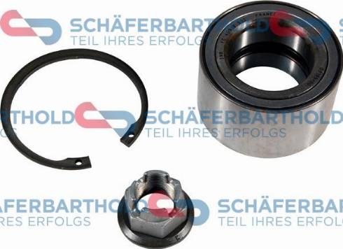 Schferbarthold 315 28 367 01 11 - Kit de roulements de roue cwaw.fr