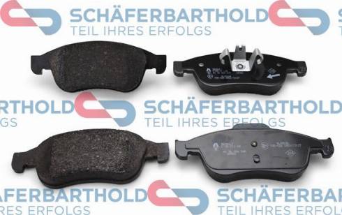 Schferbarthold 315 28 209 01 11 - Kit de plaquettes de frein, frein à disque cwaw.fr