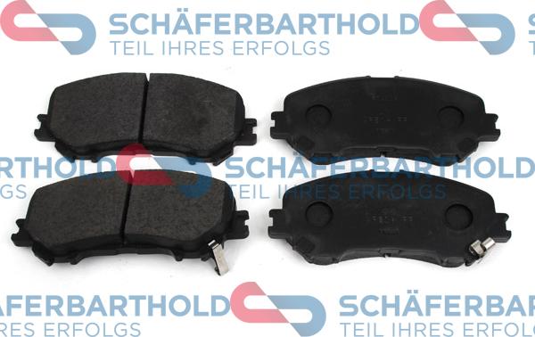 Schferbarthold 315 28 234 01 11 - Kit de plaquettes de frein, frein à disque cwaw.fr