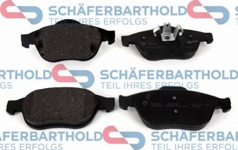 Schferbarthold 315 28 278 01 11 - Kit de plaquettes de frein, frein à disque cwaw.fr