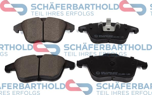 Schferbarthold 315 27 089 01 11 - Kit de plaquettes de frein, frein à disque cwaw.fr