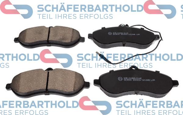 Schferbarthold 315 27 084 01 11 - Kit de plaquettes de frein, frein à disque cwaw.fr