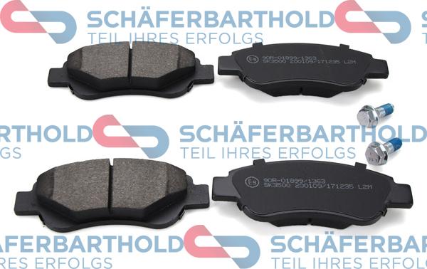 Schferbarthold 315 27 081 01 11 - Kit de plaquettes de frein, frein à disque cwaw.fr