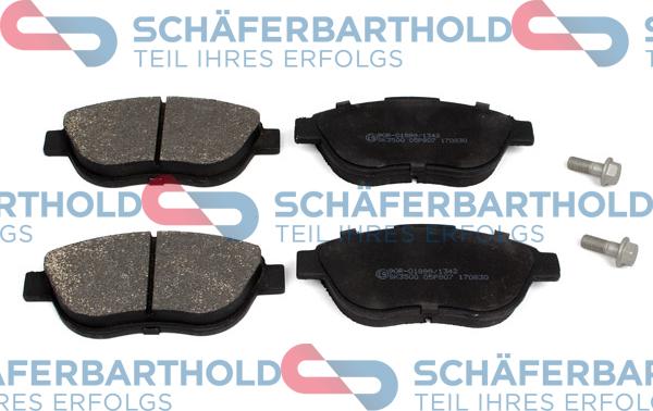 Schferbarthold 315 27 029 01 11 - Kit de plaquettes de frein, frein à disque cwaw.fr