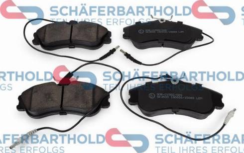 Schferbarthold 315 27 104 01 11 - Kit de plaquettes de frein, frein à disque cwaw.fr