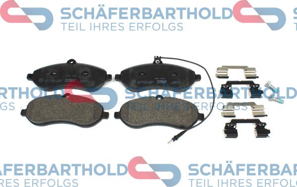 Schferbarthold 315 27 102 01 11 - Kit de plaquettes de frein, frein à disque cwaw.fr