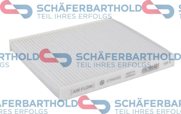 Schferbarthold 310 02 397 01 11 - Filtre, air de l'habitacle cwaw.fr