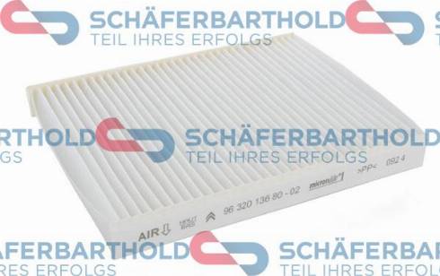 Schferbarthold 310 26 336 01 11 - Filtre, air de l'habitacle cwaw.fr