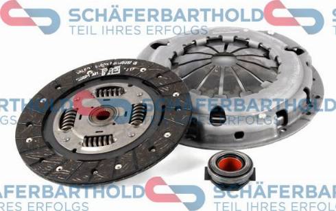 Schferbarthold 311 08 002 01 11 - Kit d'embrayage cwaw.fr