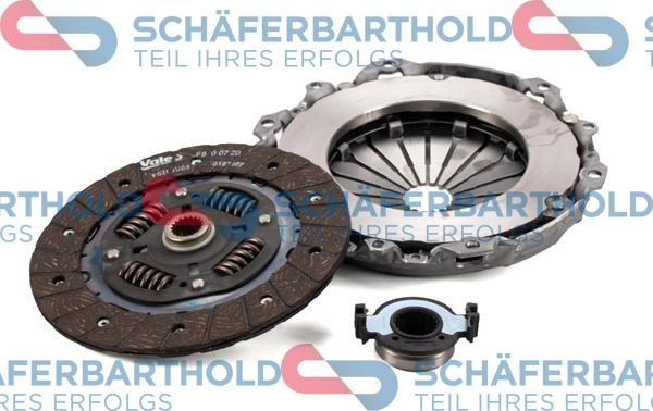 Schferbarthold 311 27 014 01 11 - Kit d'embrayage cwaw.fr