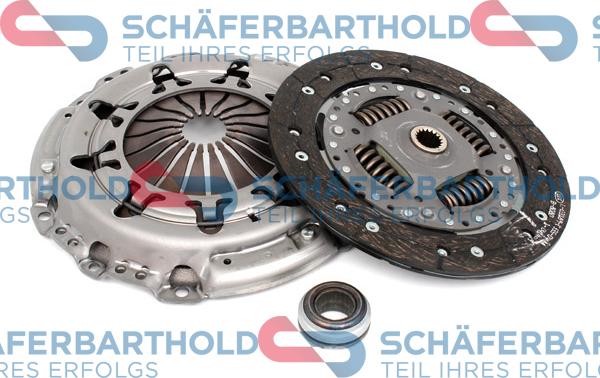 Schferbarthold 311 27 012 01 11 - Kit d'embrayage cwaw.fr