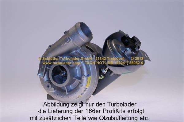 Schlütter Turbolader 166-09470 - Turbocompresseur, suralimentation cwaw.fr