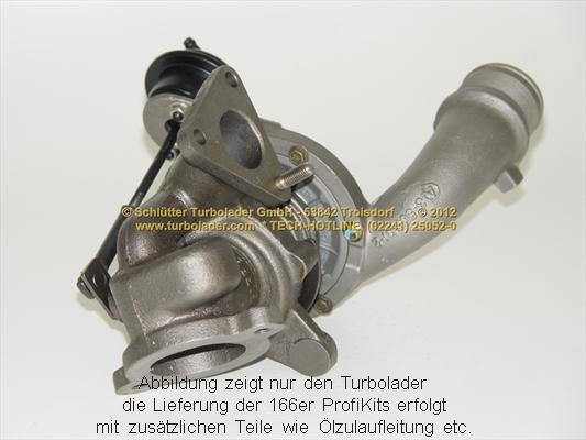 Schlütter Turbolader 166-09050 - Turbocompresseur, suralimentation cwaw.fr