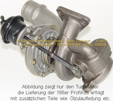 Schlütter Turbolader 166-09050 - Turbocompresseur, suralimentation cwaw.fr