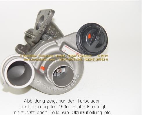 Schlütter Turbolader 166-09050 - Turbocompresseur, suralimentation cwaw.fr