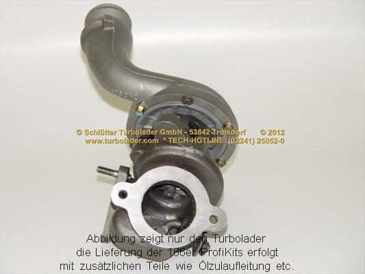 Schlütter Turbolader 166-09050 - Turbocompresseur, suralimentation cwaw.fr