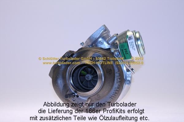 Schlütter Turbolader 166-09290 - Turbocompresseur, suralimentation cwaw.fr