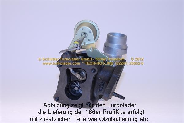 Schlütter Turbolader 166-09250 - Turbocompresseur, suralimentation cwaw.fr