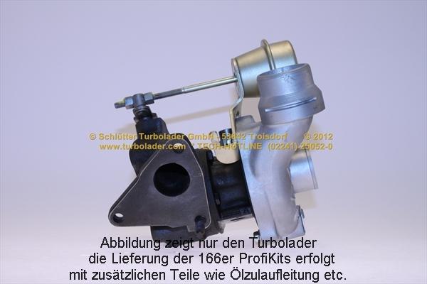 Schlütter Turbolader 166-09250 - Turbocompresseur, suralimentation cwaw.fr