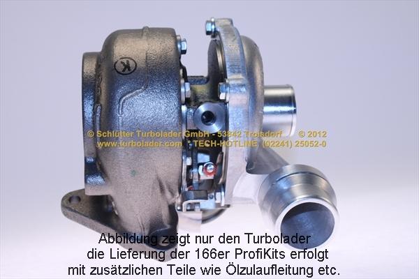 Schlütter Turbolader 166-09265EOL - Turbocompresseur, suralimentation cwaw.fr