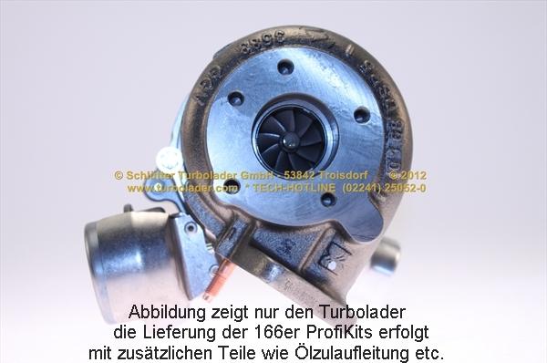 Schlütter Turbolader 166-09265EOL - Turbocompresseur, suralimentation cwaw.fr